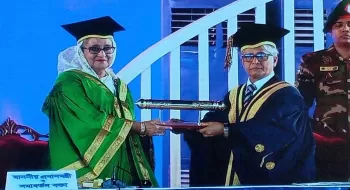 ঢাকা বিশ্ববিদ্যালয়ের ‘ডক্টর অব লজ’ পেলেন বঙ্গবন্ধু শেখ মুজিবুর রহমান